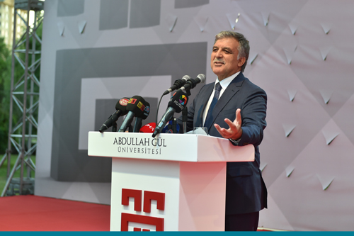 11. Cumhurbaşkanı Abdullah Gül, AGÜ Mezuniyet Törenine Katıldı